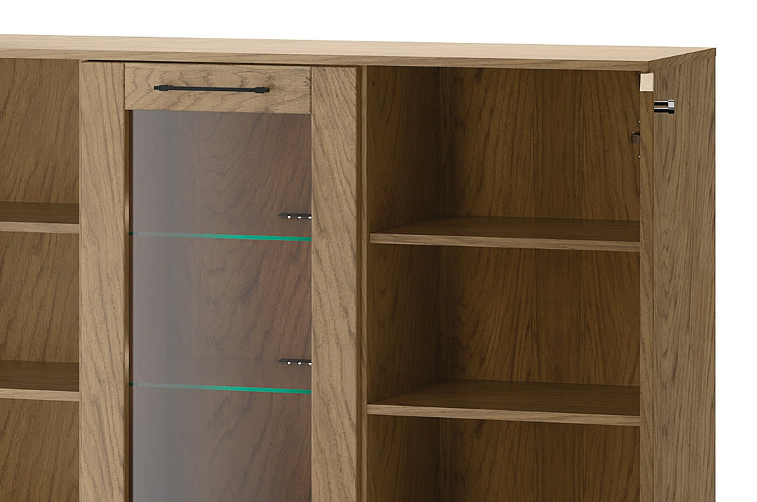 Cassettiera COZY 45 in rovere rustico oliato, 140x90x42 cm | VESKOR