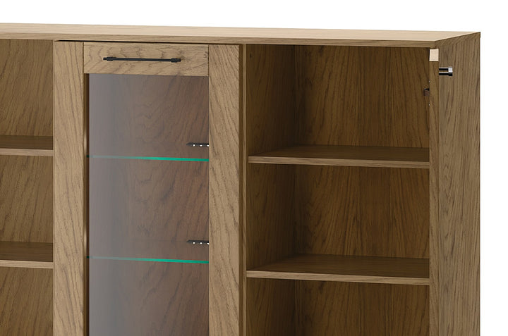 Cassettiera COZY 45 in rovere rustico oliato, 140x90x42 cm | VESKOR