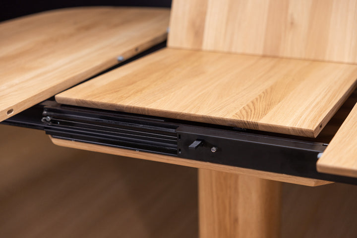 Tavolo da pranzo allungabile in legno massiccio LUNA | KARPIS