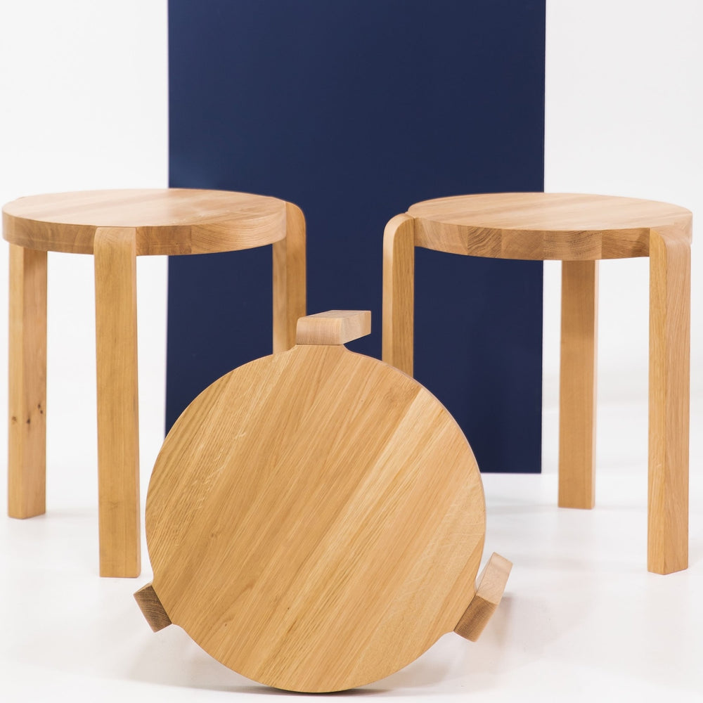 Tavolino in legno massiccio OPUS | KARPIS