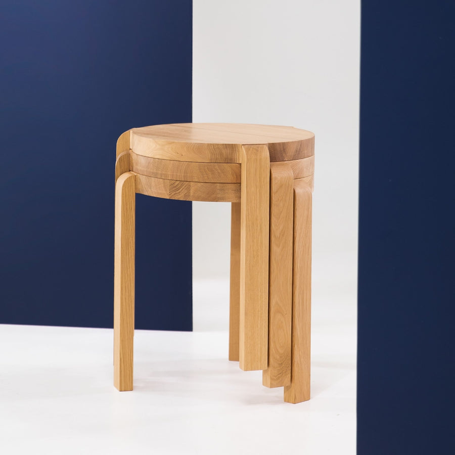 Tavolino in legno massiccio OPUS | KARPIS