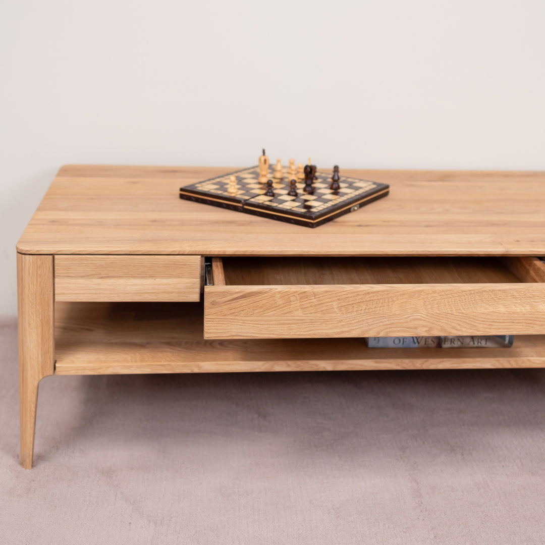 Tavolino in rovere massiccio Narvik, 120х60х40 cm. | VESKOR