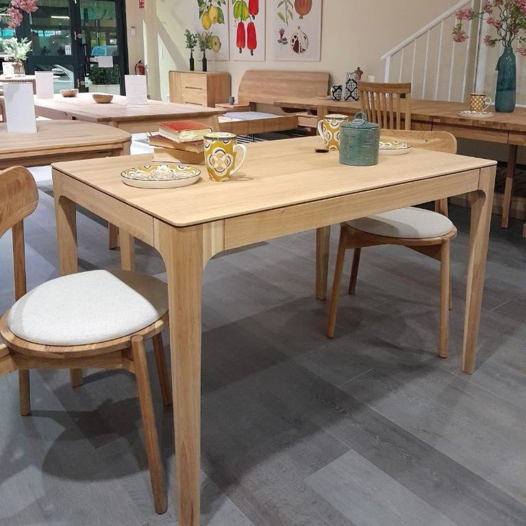 Tavolo da pranzo in rovere massiccio sostenibile in faggio karpis mobel.store