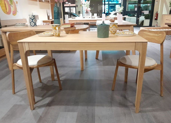 Tavolo da pranzo in rovere massiccio sostenibile in faggio karpis mobel.store