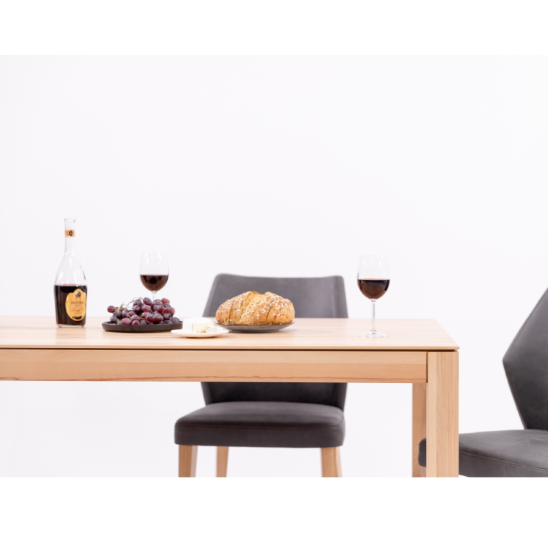 Tavolo da pranzo fisso in legno massiccio VERDI | KARPIS