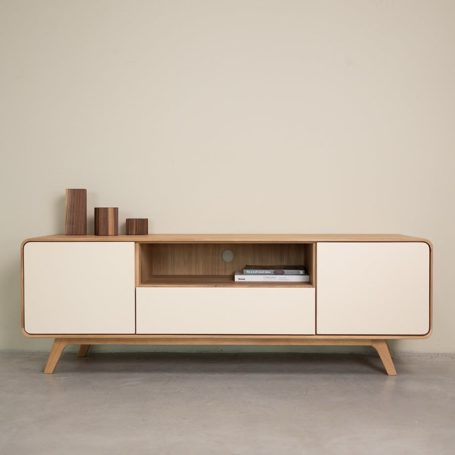 Mobile TV in legno massello OSLO 2 | VESKOR