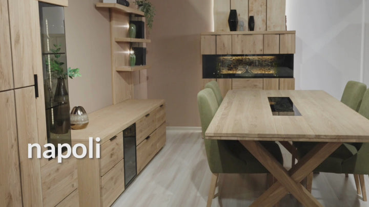 Tavolo da pranzo fisso NAPOLI 40, 200×100×77 cm | VESKOR