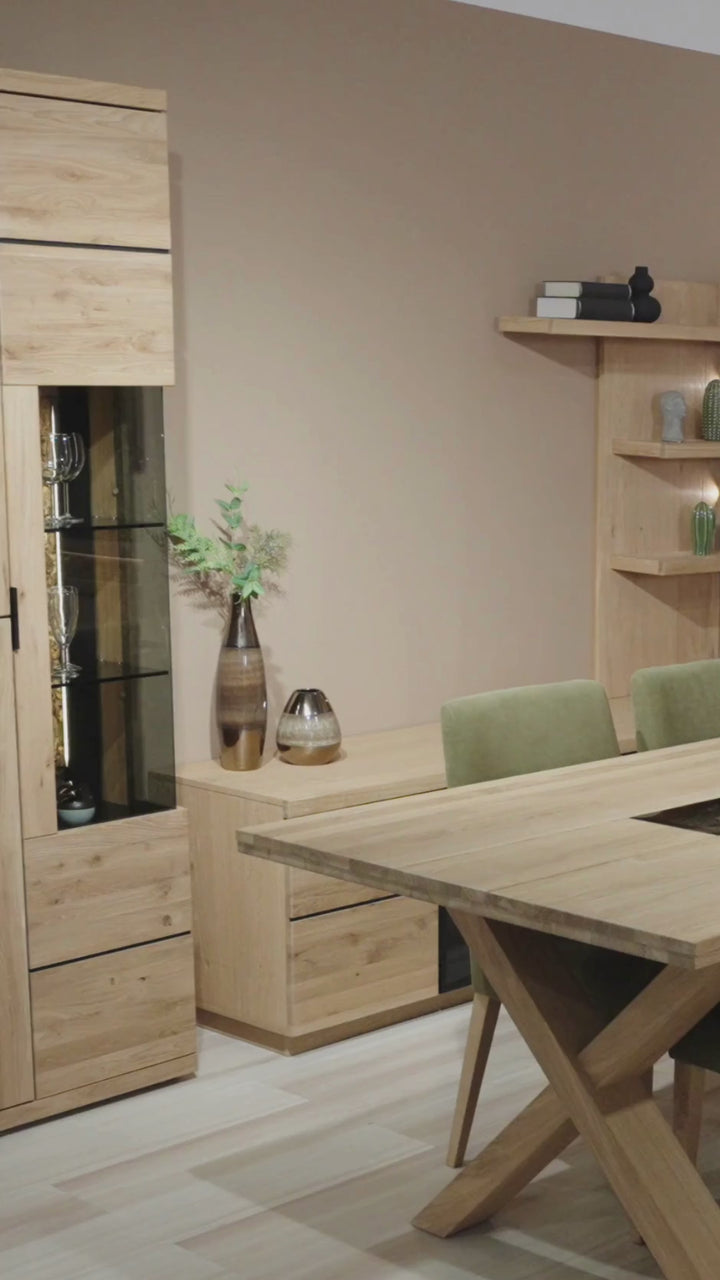 Tavolo da pranzo fisso NAPOLI 40, 200×100×77 cm | VESKOR