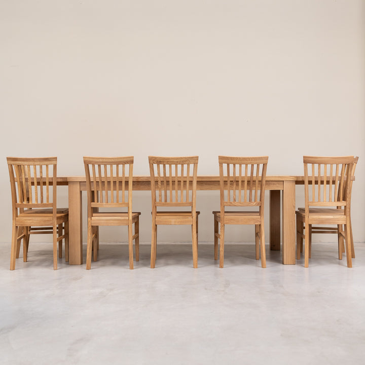 Confezione di 2 o 4 sedie da pranzo in rovere massiccio "Provance" | VESKOR