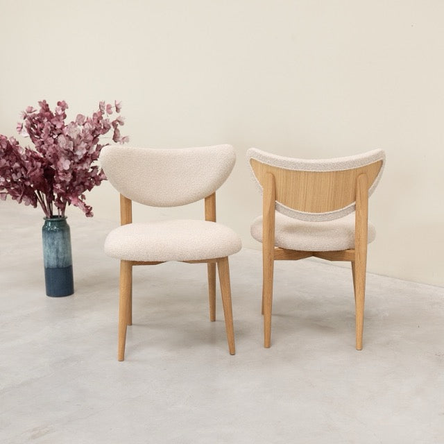 Confezione di sedie in legno massiccio di rovere Cloud | VESKOR