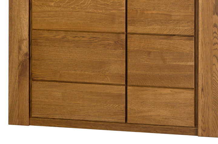 Vetrina VELVET 12 in rovere, 110x42x200 cm | VESKOR