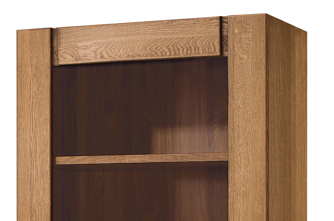 VELVET 17 scaffale in legno di quercia, 75x42x200 cm | VESKOR