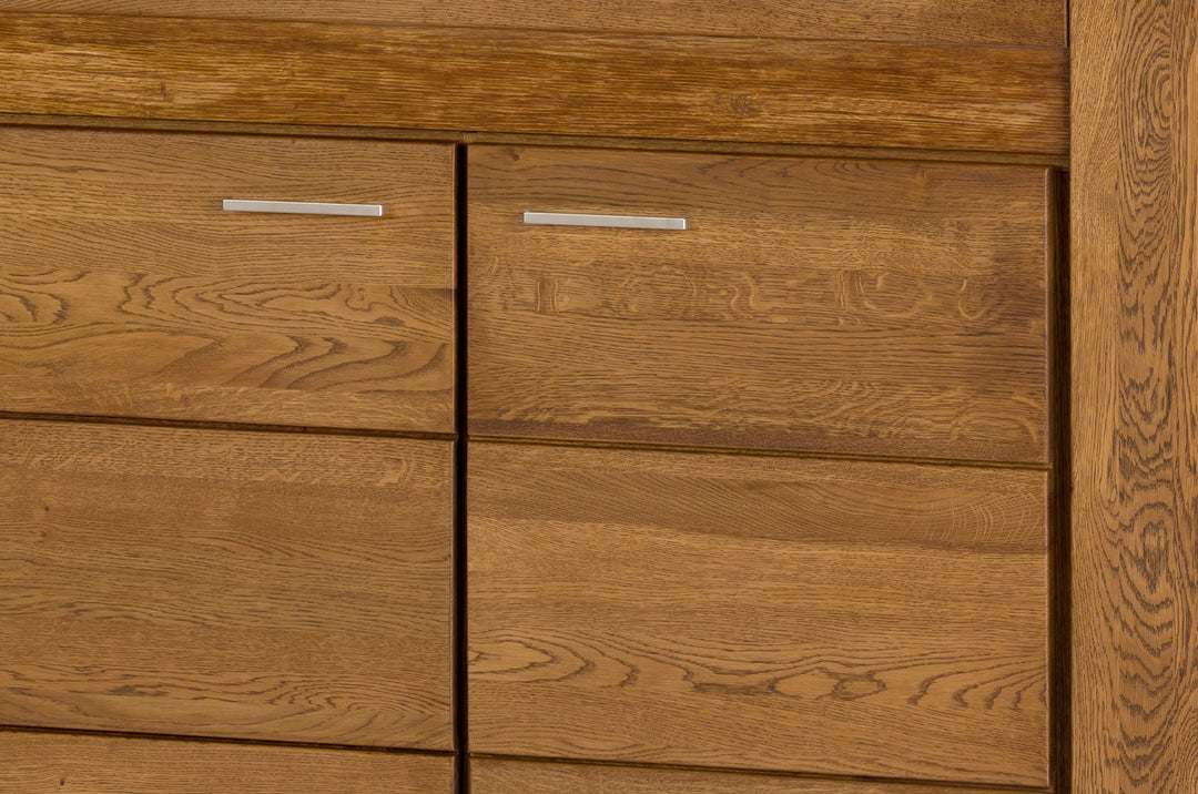 Cassettiera VELVET 44 in rovere, 125x42x88 cm | VESKOR