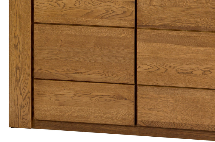 Cassettiera VELVET 44 in rovere, 125x42x88 cm | VESKOR