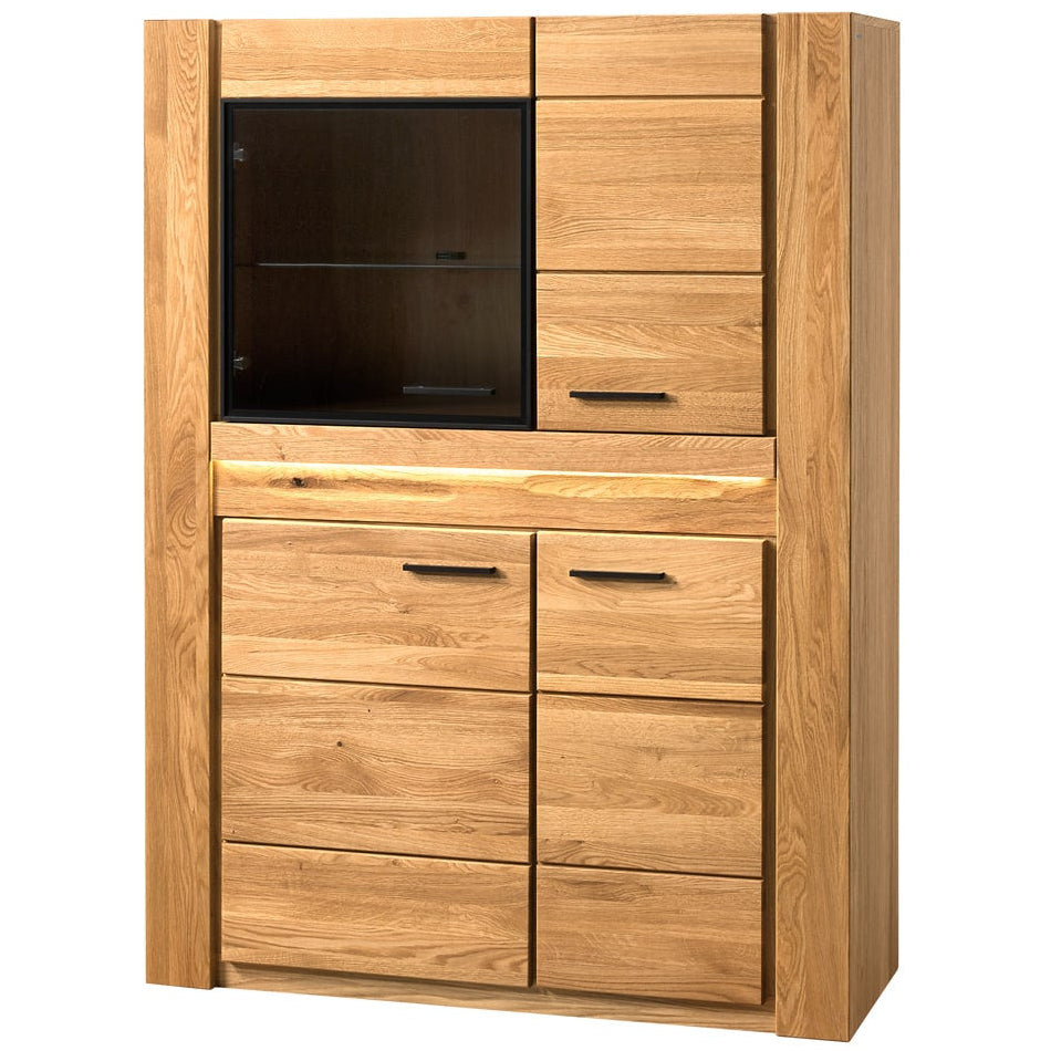 Vetrina VELVET 15 in rovere, 110x42x150 cm | VESKOR