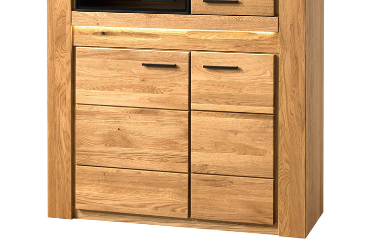 Vetrina VELVET 15 in rovere, 110x42x150 cm | VESKOR