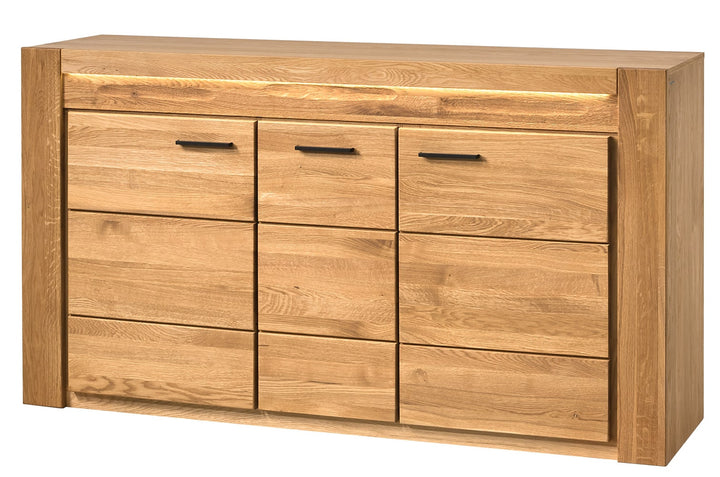 Cassettiera in rovere LONDON 45, 161x42x89 cm | VESKOR