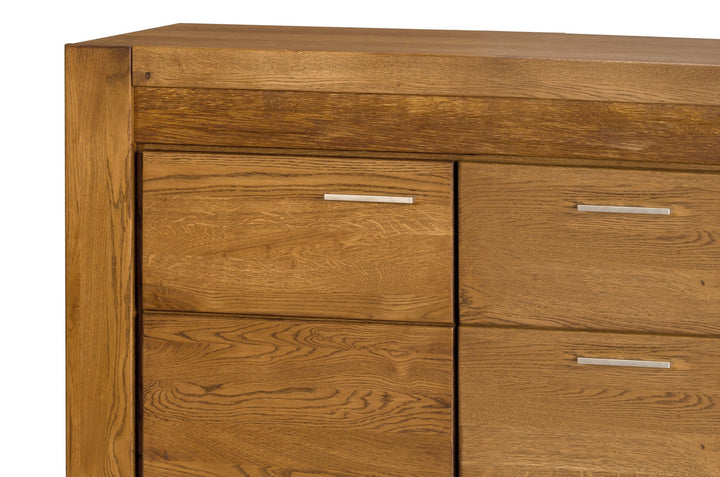 Cassettiera VELVET 47 in rovere, 181x42x89 cm. | VESKOR