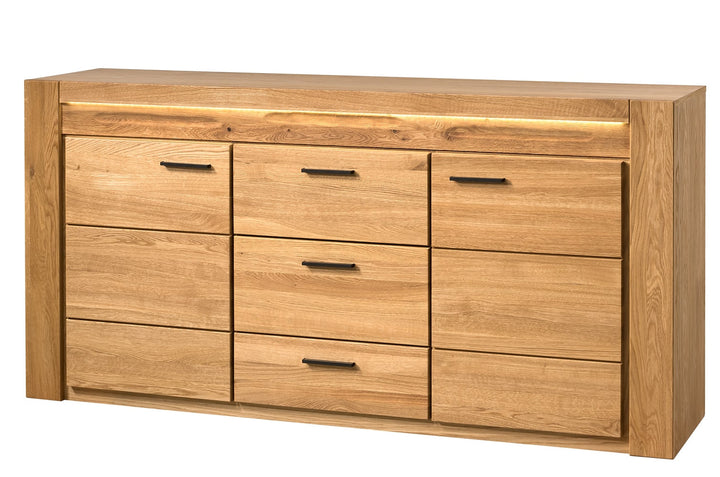 Cassettiera VELVET 47 in rovere, 181x42x89 cm. | VESKOR