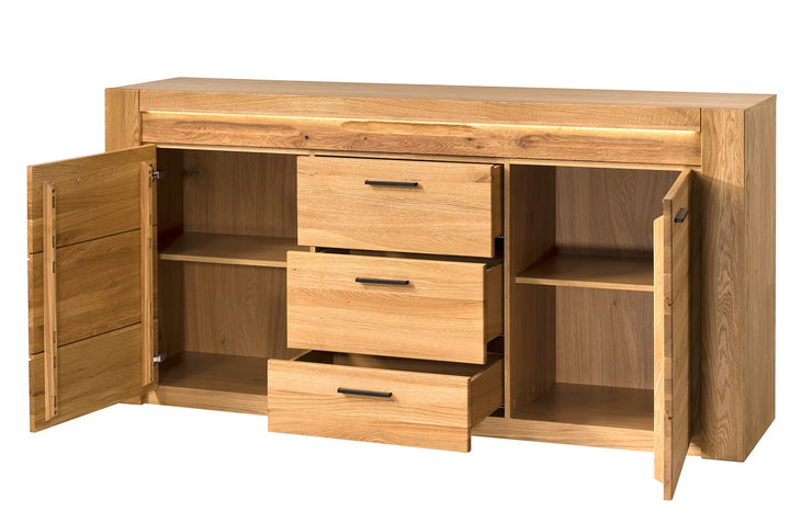 Cassettiera VELVET 47 in rovere, 181x42x89 cm. | VESKOR