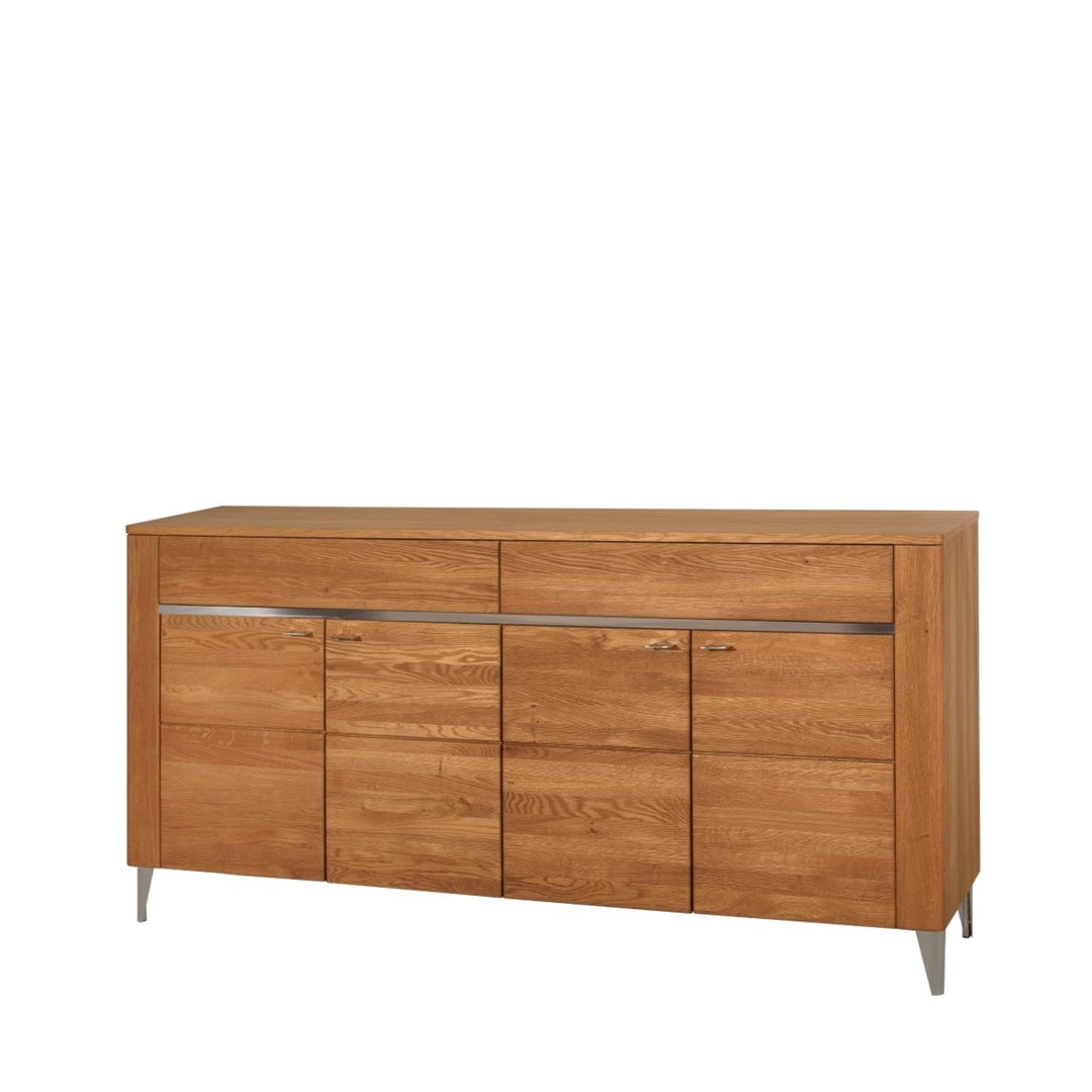 VESKOR Credenza in rovere massiccio della collezione Latina Mobili nordici dal design moderno 