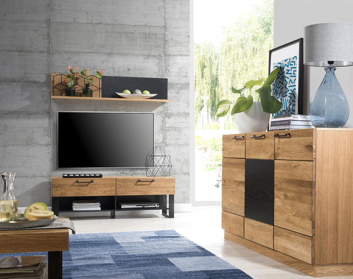 VESKOR Mozaik mobili in legno di quercia, porta TV, credenze Design nordico moderno scandinavo 